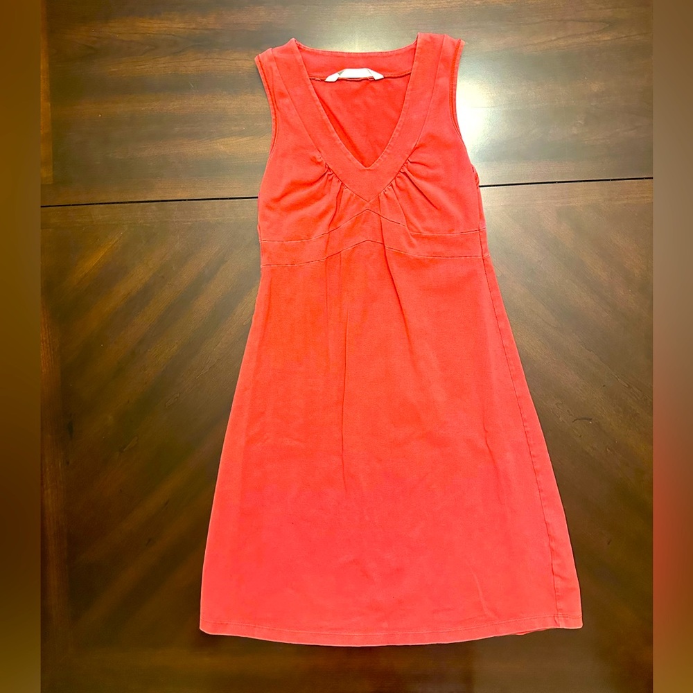 Athleta Sleeveless Coral Dress